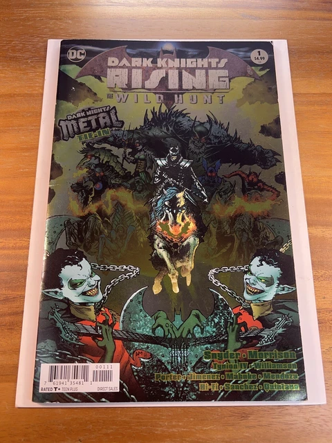 Dark Knights Rising The Wild Hunt #1 Batman Tynion Foil Cover 2018 Dc