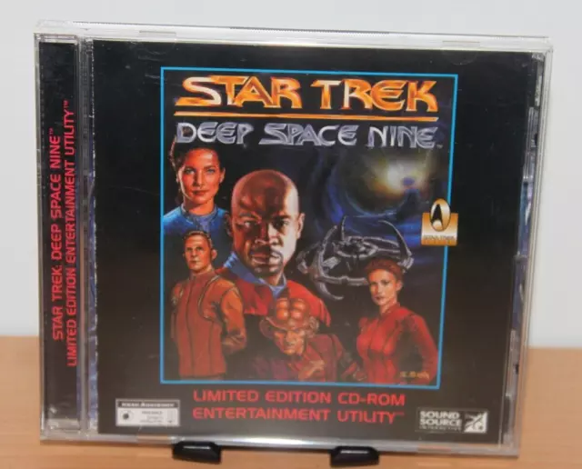 Star Trek Deep Space Nine: Limited Edition CD Entertainment Utility - PC Spiel ✅