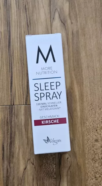 More Nutrition More Sleep Spray 30ml Kirsche NEU