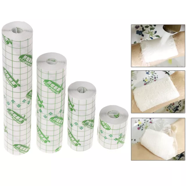 1Roll 4 Size Waterproof Adhesive Wound Dressing  Medical Fixation Tape Bandage