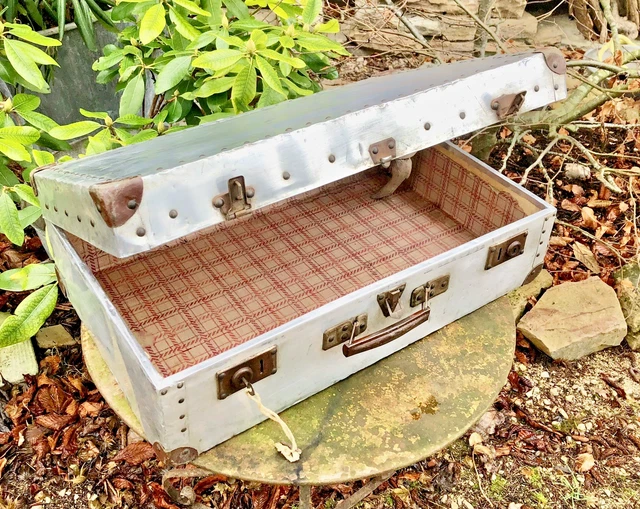 Malle Valise Ancienne Express Voyage Paris – Bois – Vintage XXème – Antiquité