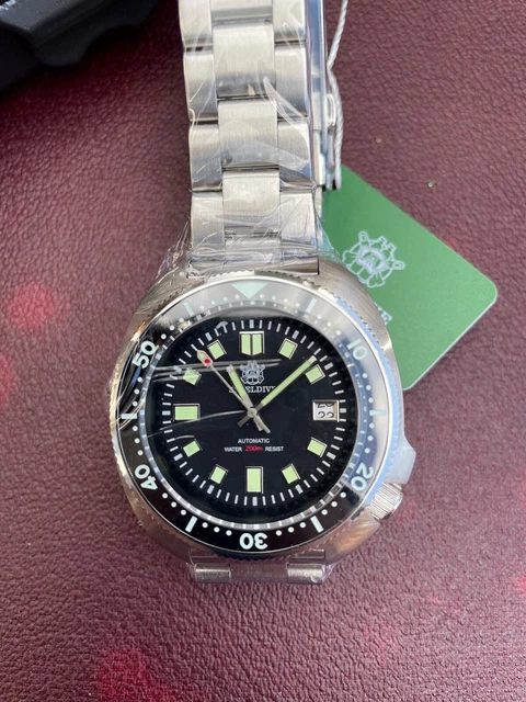 London Craftwork SD1970 Steeldive Orologio Subacqueo Automatico 'Captain Willard' - Movimento NH35 - 3