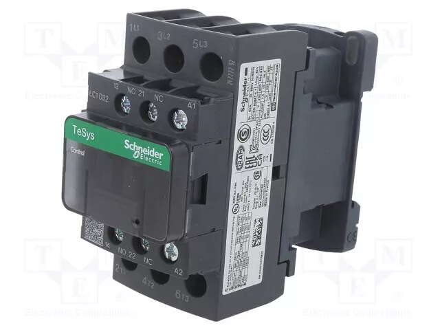 1 piece, Contactor: 3-pole LC1D32F7 /E2UK