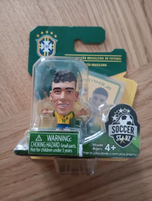 SoccerStarz Brazil International Figurine Blister Pack Featuring Ramires  Home Kit