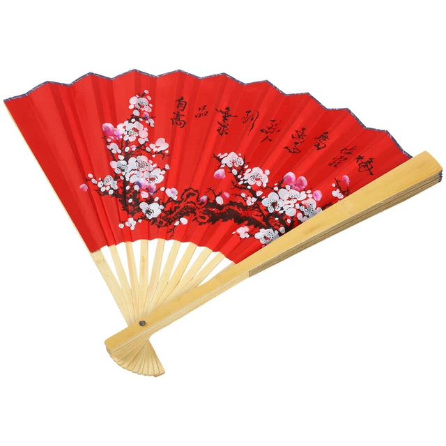 Chinoiserie Decor Headboard Decoration Photo Fan Decorative Fan 6