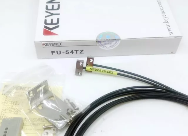 One Keyence Fiber Optic Sensor FU-54TZ New In Box Expedited Shipping