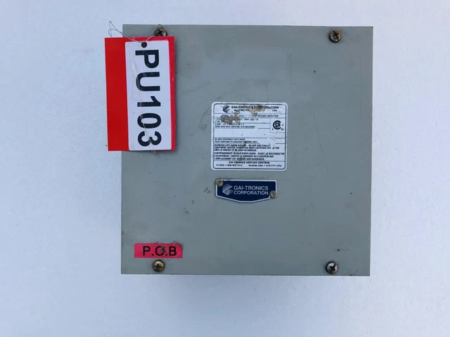 GAI-TRONICS 723-001 Remoto Cornetta/Altoparlante Ampplificatore 120 VAC Con #9