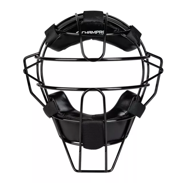 Champro Adult Umpire Mask 27oz., Color Black