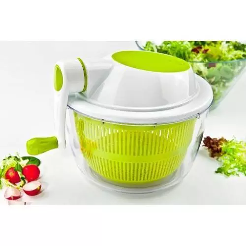 AMICASA TF913 Centrifugeuse Salade Vortex Blanc/Vert