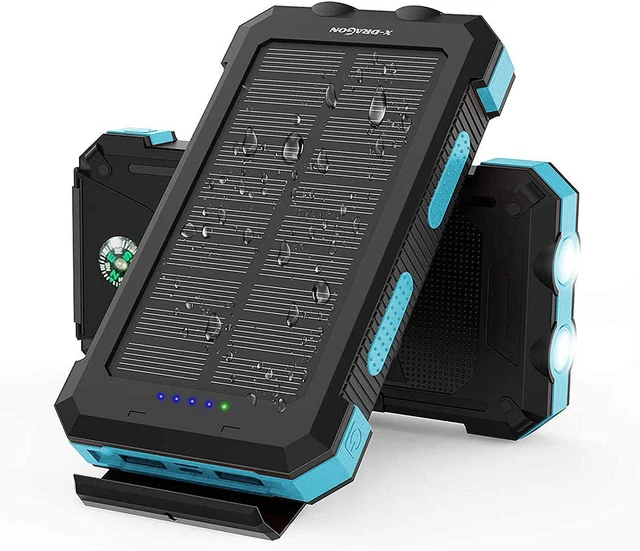 500000mAh Portable LCD Power Bank External USB Battery Pack Charger Portable