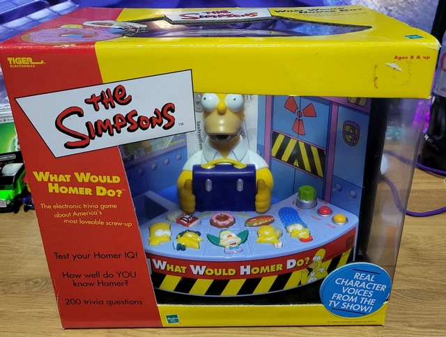 Simpsons Rarest Carachter RARE & VINTAGE 2002 Hasbro The Simpsons What Would Homer Do? Minor ...