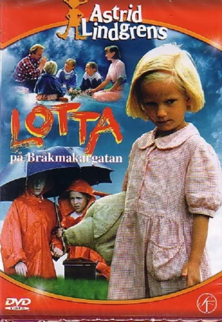 DVD Astrid Lindgren SCHWEDISCH Lotta På på Brakmakargatan Bråkmakargatan SWEDISH