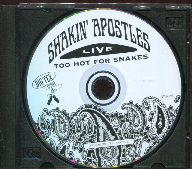 SHAKIN' APOSTLES &&TOO Hot For Snakes Live"" CD/856 EUR 15,00