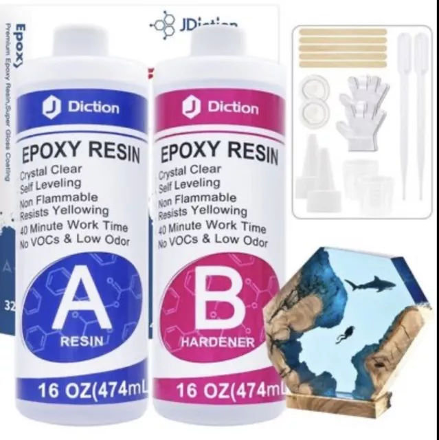 32 oz Epoxy Resin Starter Pack