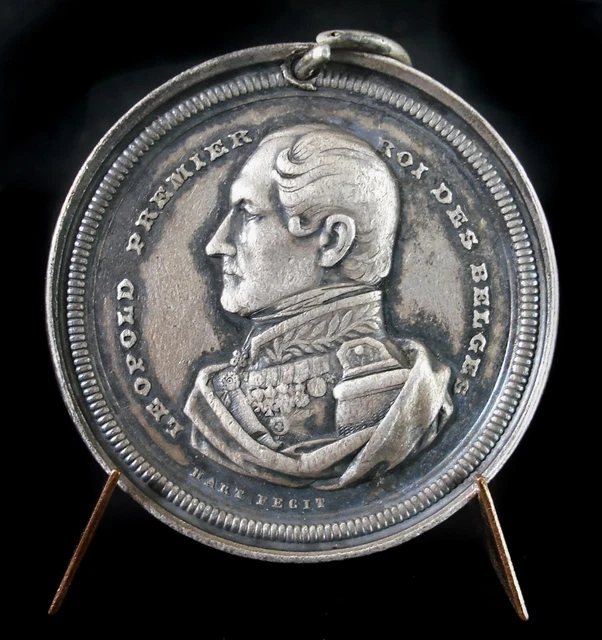 MEDAILLE EN BRONZE Leopold Premier Roi Des Belges N°85 EUR 10,00 - PicClick FR