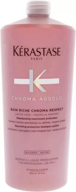 Kerastase Chroma Absolu Bain Riche Chroma Respect 1000ml - SONDERGRÖSSE