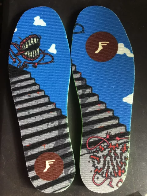 NEW* Hi Profile Footprint Kingfoam insole Jaws OG 7mm Size 8 to 14 (Trim to Fit)