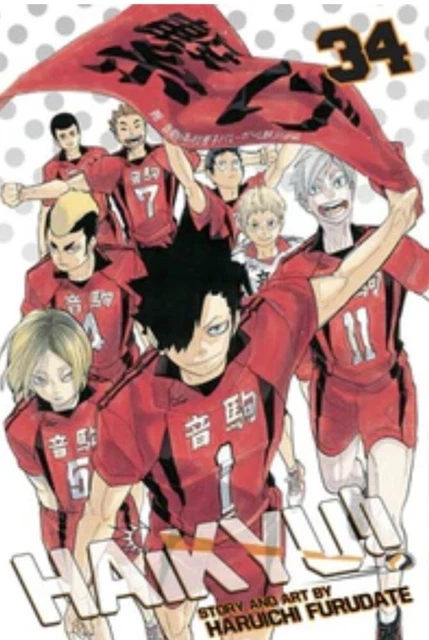 Haikyu!! Manga Volume 34 - English - Brand New