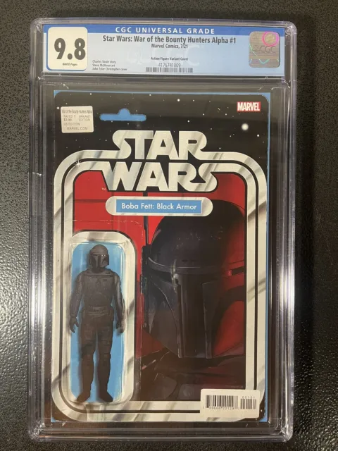 Star Wars War of the Bounty Hunters Alpha 1 Action Figure Variant CGC 9.8