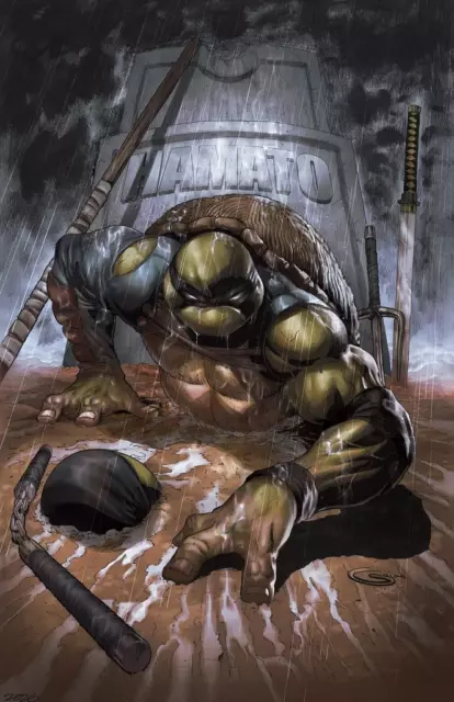TMNT The Last Ronin #1 - Sajad Shah - Virgin Variant Ltd 500 Sold Out - IN-HAND