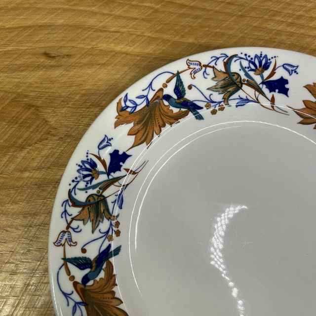 VTG Syracuse China Birds & Flowers 10” Dinner Serving Plate Restaurant 3