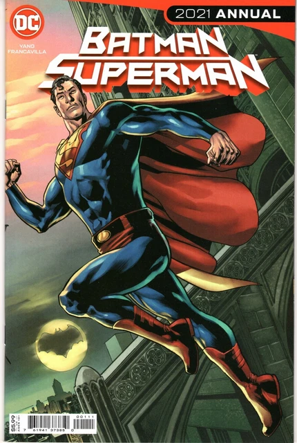 Batman Superman 2021 Annual Nm Dc Comics Wrap cover