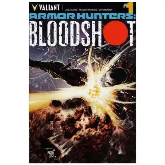 Armor Hunters: Bloodshot #1 in Near Mint condition. Valiant comics [h{