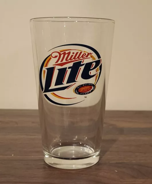 Miller Lite Pilsner Beer Glass