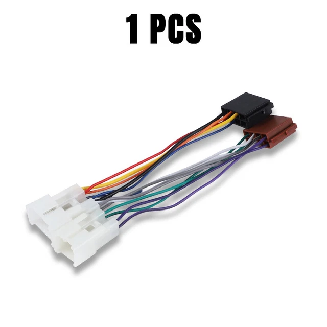 CAR ISO RADIO Stereo Wiring Harness Cable Adapter Connector Plug for