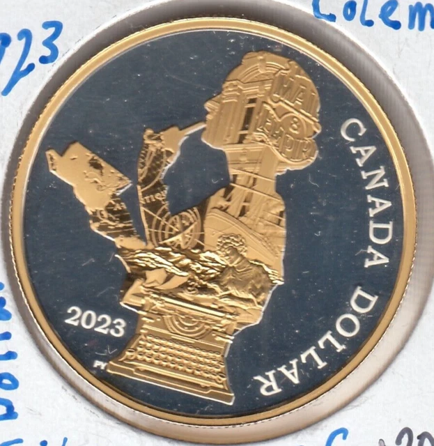 2023 Canada One Dollar Kit Coleman $1 Silver Proof Coin