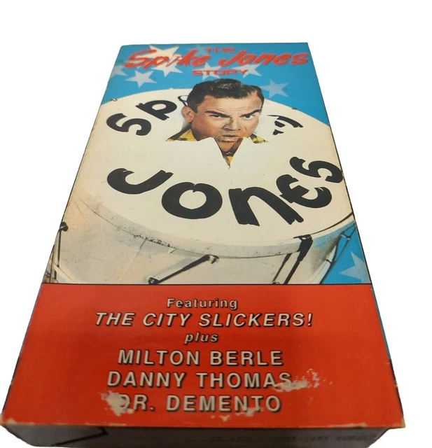 RARE, VINTAGE SPIKE Jones VHS documentary for music/history/movie buffs