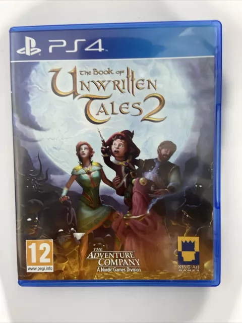 The Book of Unwritten Tales 2 Sony PlayStation 4 PS4 NO MANUAL
