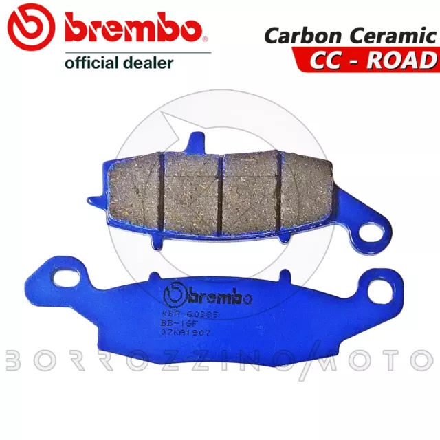 Pastiglie Freno Anteriori Brembo Blu Carbon Ceramic Kawasaki Vn 900 Classic 2010