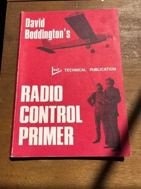 Radio Control Primer - David Boddington's - 1St Edition - 1974 - Rare Book - Oop