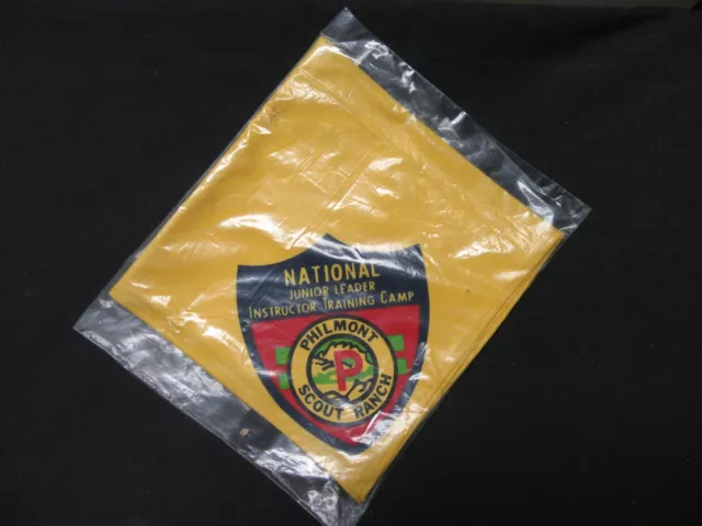 Philmont Scout Ranch Natl Jr. Leader Instructor Training Camp Neckerchief     D5