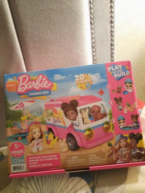 Mattel Mega Construx Barbie Adventure Dreamcamper