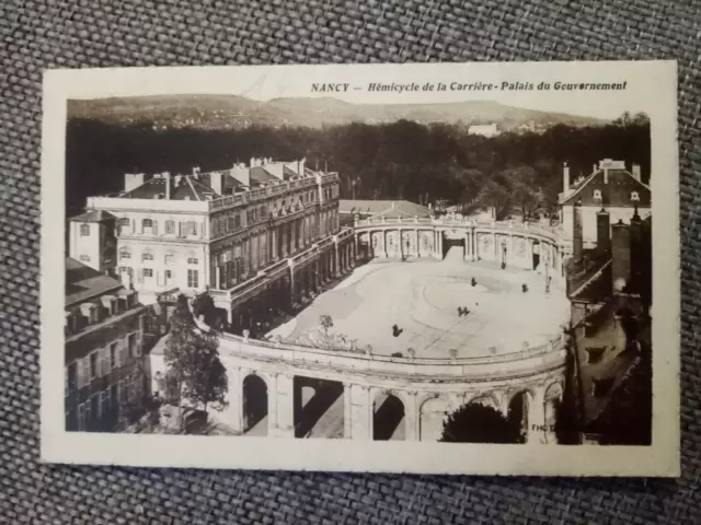 Cpa Nancy Hémicycle De La Carrière Palais Du Gouvernement