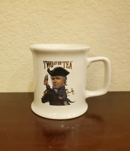 Rush Limbaugh Two If By Tea Coffee Mug Made In USA “O Say Can You Tea” 12oz