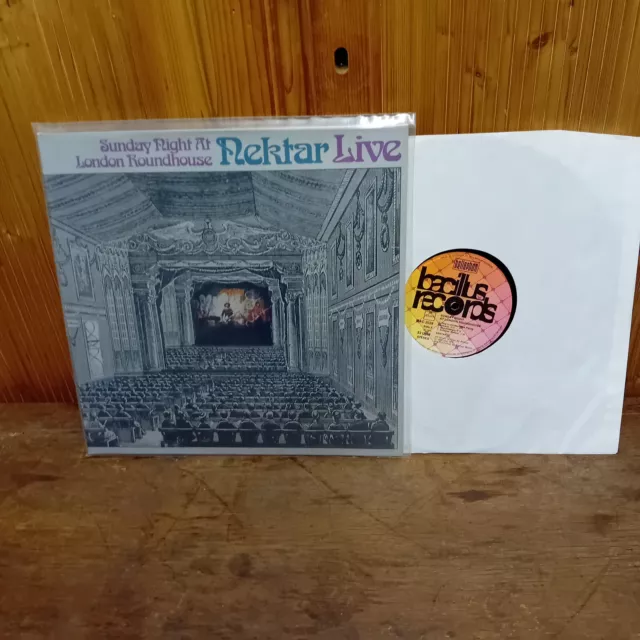 LP Vinyl Nektar Live at London Roundhouse Rock Pop Blues Bluesrock