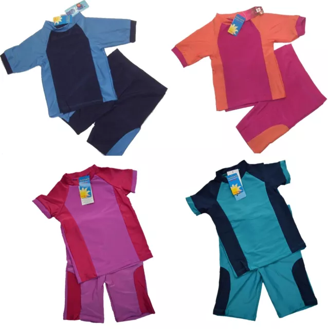 New Sun Protection Suit Uv 40+ Sunsuit Sun Safe Boys Or Girls Swimwear Sunsafe