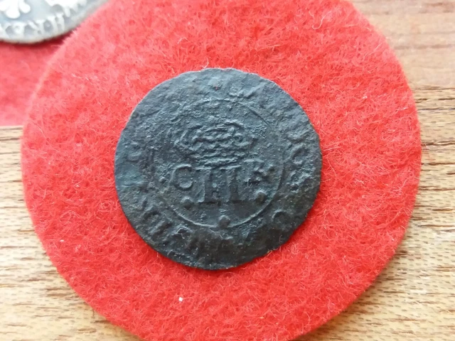 Charles I Turner Twopence 2d Scotland 0.492 Grams R01FD