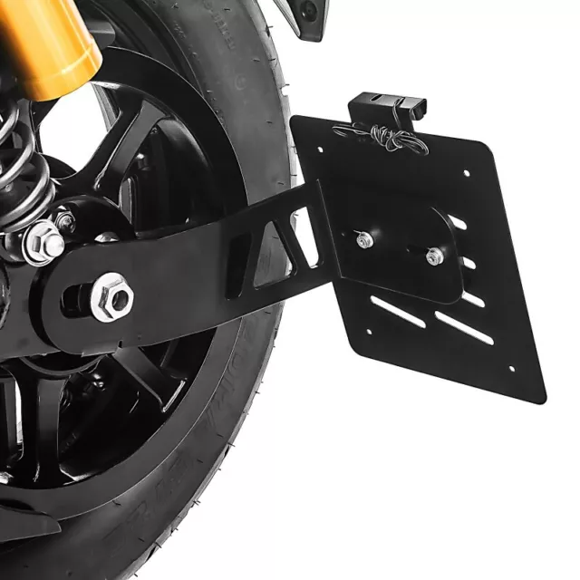 2x montaggio laterale Staffa di licenza per Yamaha XV 950 / R 14-20 Craftride ne