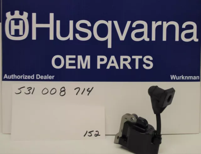 Genuine Husqvarna Oem Line Trimmer Ignition Coil Module 531008714 Fits