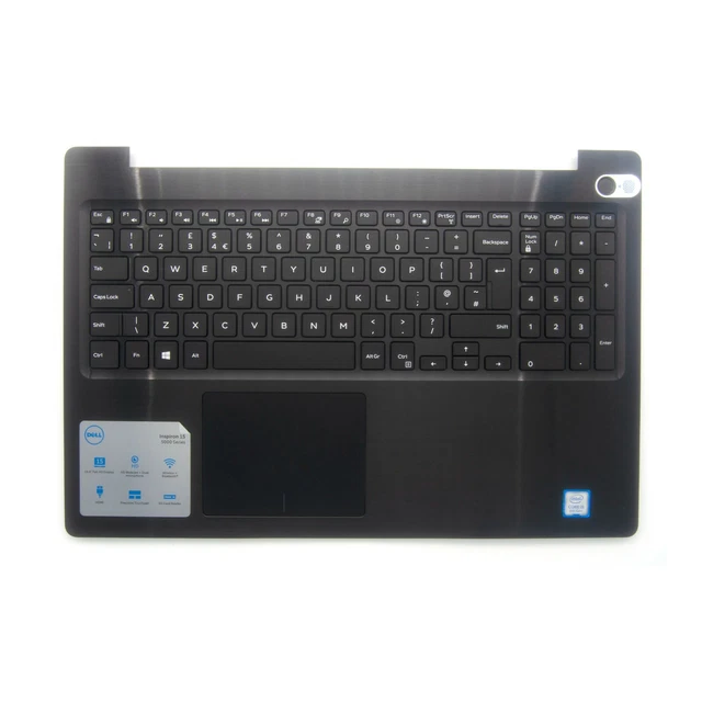DELL INSPIRON 5570 Palmrest w/ UK Keyboard & Touchpad 08D7T9 8D7T9 (D7 ...