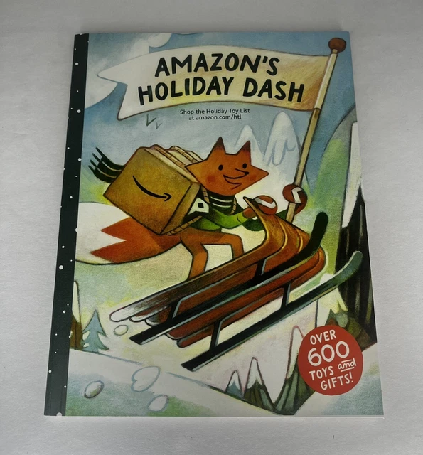 Amazon's Holiday Dash Toy List Kids Gift Book Catalog Stickers Activities 2023