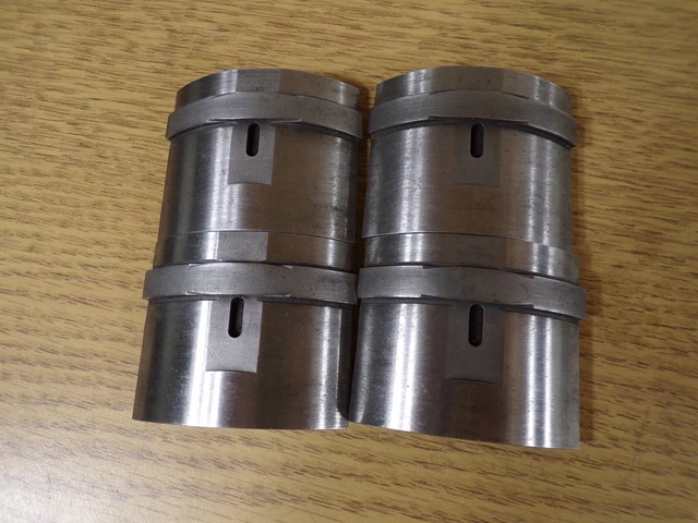 Hardinge 2-3/4" S-30 Round Smooth Collet Pads
