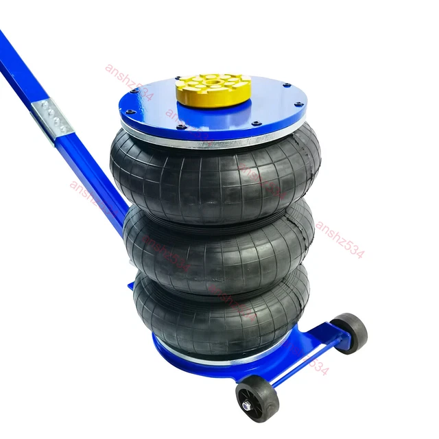 TRIPLE BAG AIR Jack 5 Ton with Extended Handle Used as A Car Lift 16
