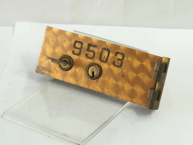 Hering Hall & Marvin Safe Deposit Door with Lock and Hinges- Operator Key only
