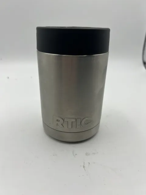 RTIC Can Cooler 12oz, Koozie Vacuum Insulated - Stainless Steel