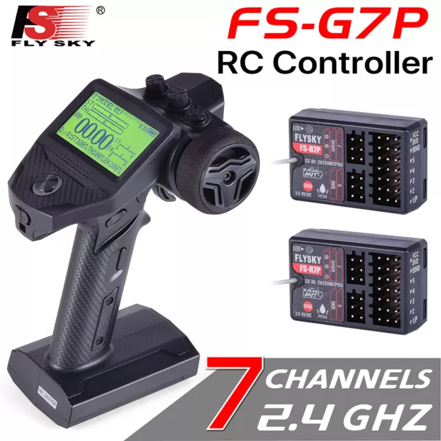 Flysky G7P 7CH Transmitter Receiver R7P FS-R7P 2.4Ghz for RC Car Boat Robot